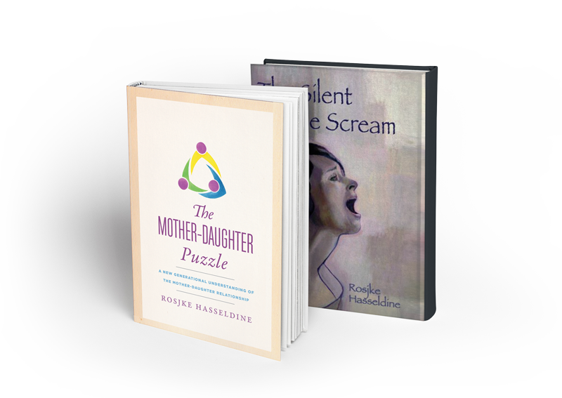 silent female scream - mother daughter puzzle